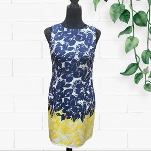 ⚡️Jessica Howard Sleeveless Navy Blue Floral Dress⚡️